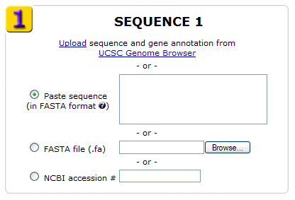input sequences